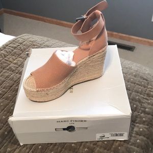 Marc Fisher Adalyne Espadrille platform wedge